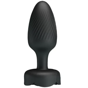 PRETTY LOVE - OSBORN ANAL PLUG Z ÅWIATÅEM LED CZARNY 9,8 CM